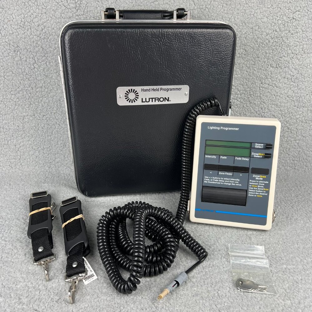 Lutron Grafik 6000 Hand Held Lighting Programmer w/ Case System Tool 2